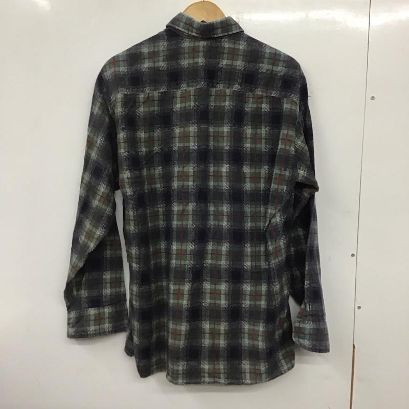 古着 USED シャツ、ブラウス 長袖 長袖シャツ チェックシャツ カラーシャツ M チェック マルチカラー / マルチカラー /  メンズ USED 古着 中古 10140265