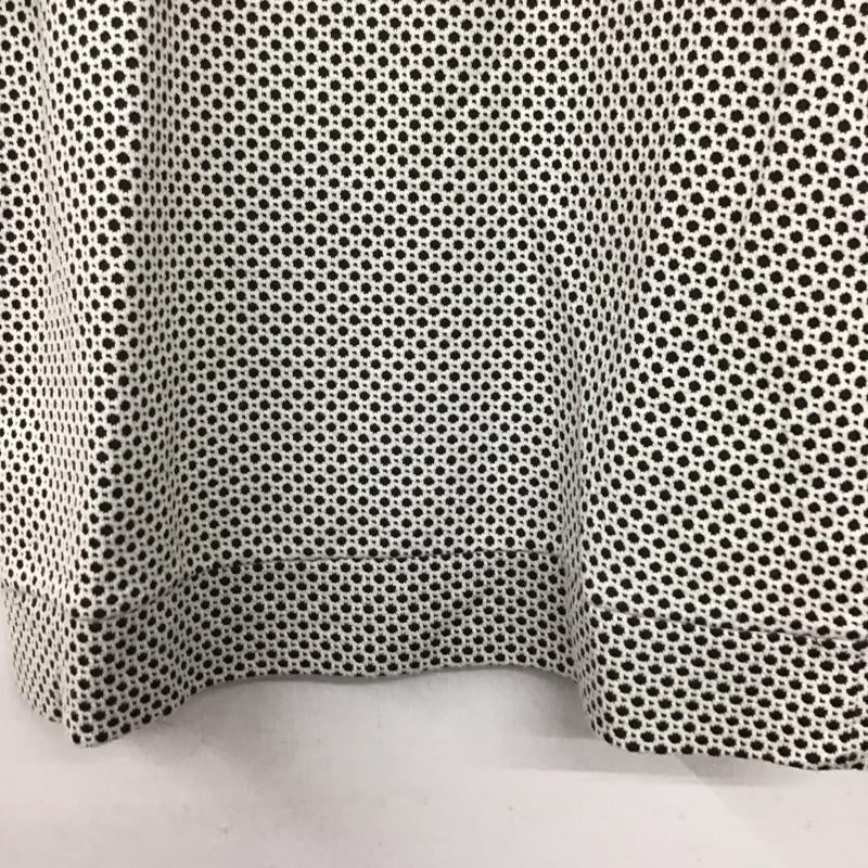 ザラメン ZARA MAN カットソー 半袖 半袖カットソー プリントTシャツ クルーネックカットソー M 総柄 白 / ホワイト / X 黒 / ブラック /  メンズ USED 古着 中古 10145540