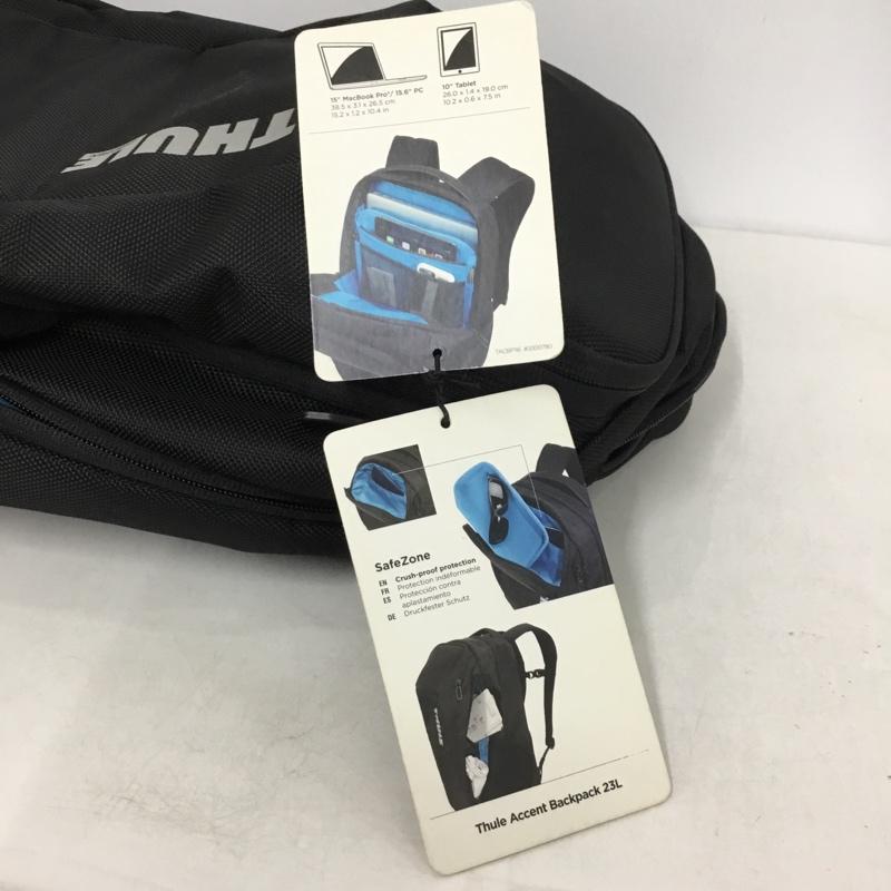 スーリー Thule リュックサック、デイパック リュックサック、デイバッグ 3203623 23L バックパック ロゴ、文字 黒 / ブラック /  メンズ USED 古着 中古 10144944