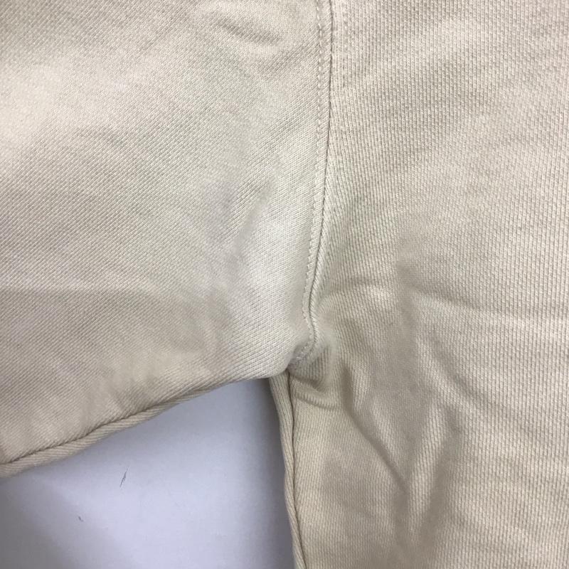 ザラ ZARA トレーナー 長袖 長袖トレーナー スウェット クルーネック プルオーバー M ロゴ、文字 ベージュ / ベージュ /  メンズ USED 古着 中古 10146197