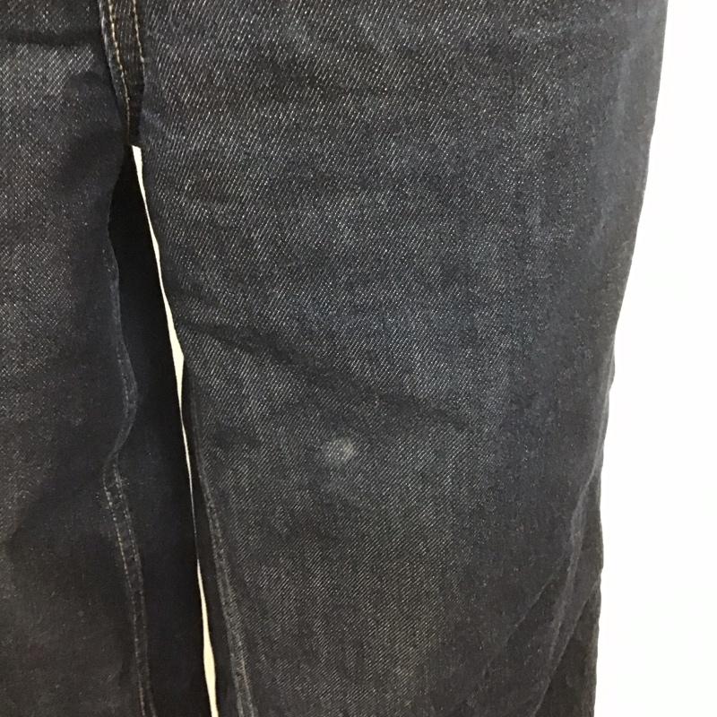 ローリーズファーム LOWRYS FARM パンツ デニム、ジーンズ lf517053ad デニムパンツ ワイドパンツ フレアパンツ M 無地 インディゴ / インディゴ /  レディース USED 古着 中古 10109241