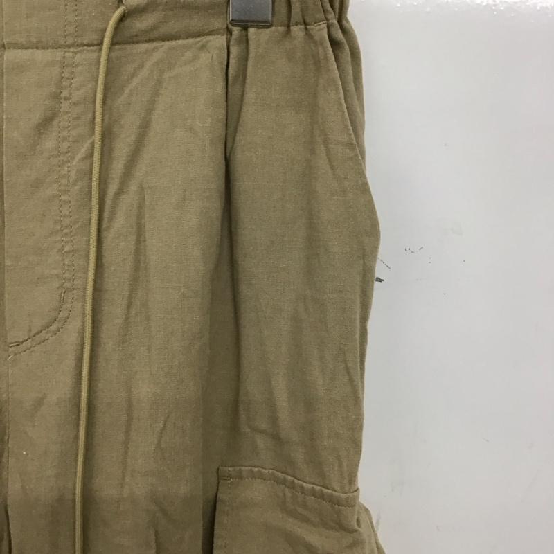 グリーンレーベルリラクシング green label relaxing パンツ ワークパンツ、ペインターパンツ 38 無地 ベージュ / ベージュ /  レディース USED 古着 中古 10150193