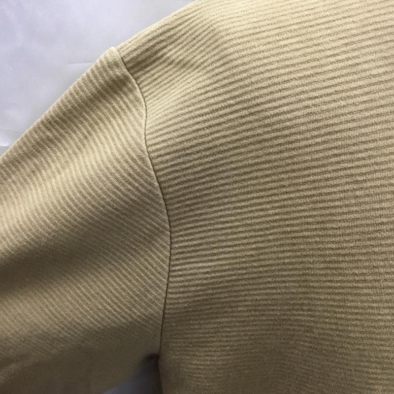 ザラ ZARA カットソー 半袖 半袖カットソー プリントTシャツ クルーネックカットソー XL 無地 ベージュ / ベージュ /  メンズ USED 古着 中古 10116868