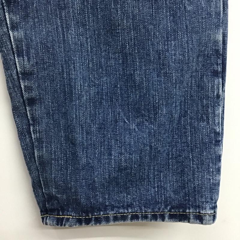 リー Lee パンツ デニム、ジーンズ デニムパンツ ストレートパンツ ワイドパンツ カジュアルパンツ S 無地 インディゴ / インディゴ /  メンズ USED 古着 中古 10121457