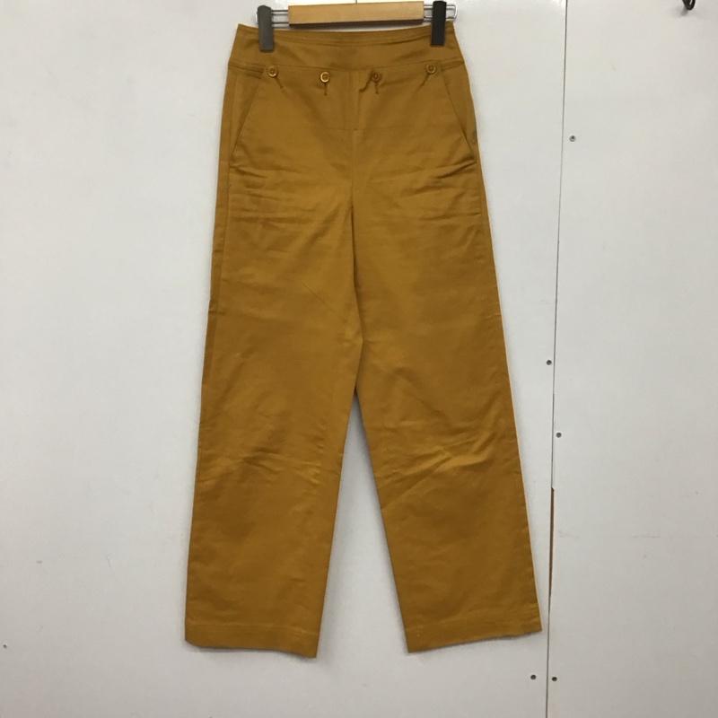マカフィー MACPHEE パンツ スラックス 32 無地 マスタード / マスタード /  レディース USED 古着 中古 10131871