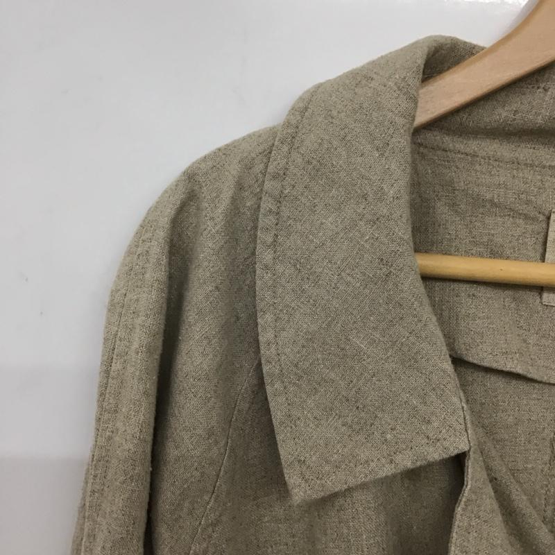 サマンサモスモス Samansa Mos2 ジャケット、上着 ジャケット、ブレザー 長袖ジャケット アウター 前ボタン カラージャケット FREE 無地 ベージュ / ベージュ /  レディース USED 古着 中古 10142074