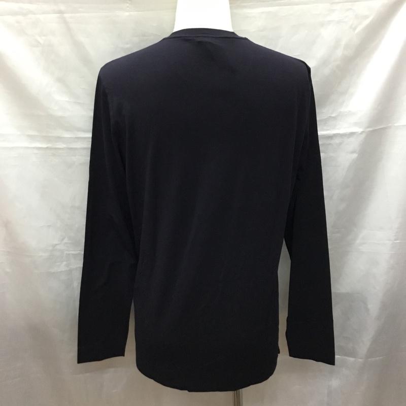 アッカノーヴェチンクエトレ H953 カットソー 長袖 長袖カットソー クルーネックカットソー ロングスリーブカットソー プリントTシャツ 無地 紺 / ネイビー /  メンズ USED 古着 中古 10116129