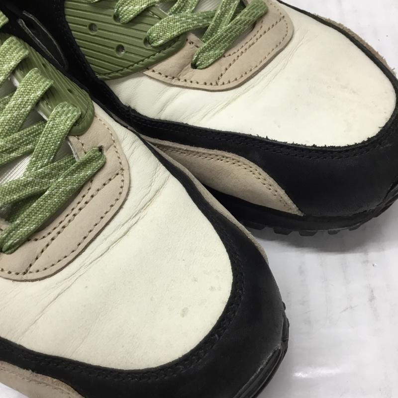 ナイキ NIKE スニーカー スニーカー CI5646-200 AIR MAX 90 NRG 28cm 28.0cm ロゴ、文字 白 / ホワイト / X 黒 / ブラック / X カーキ / カーキ /  メンズ USED 古着 中古 10107841