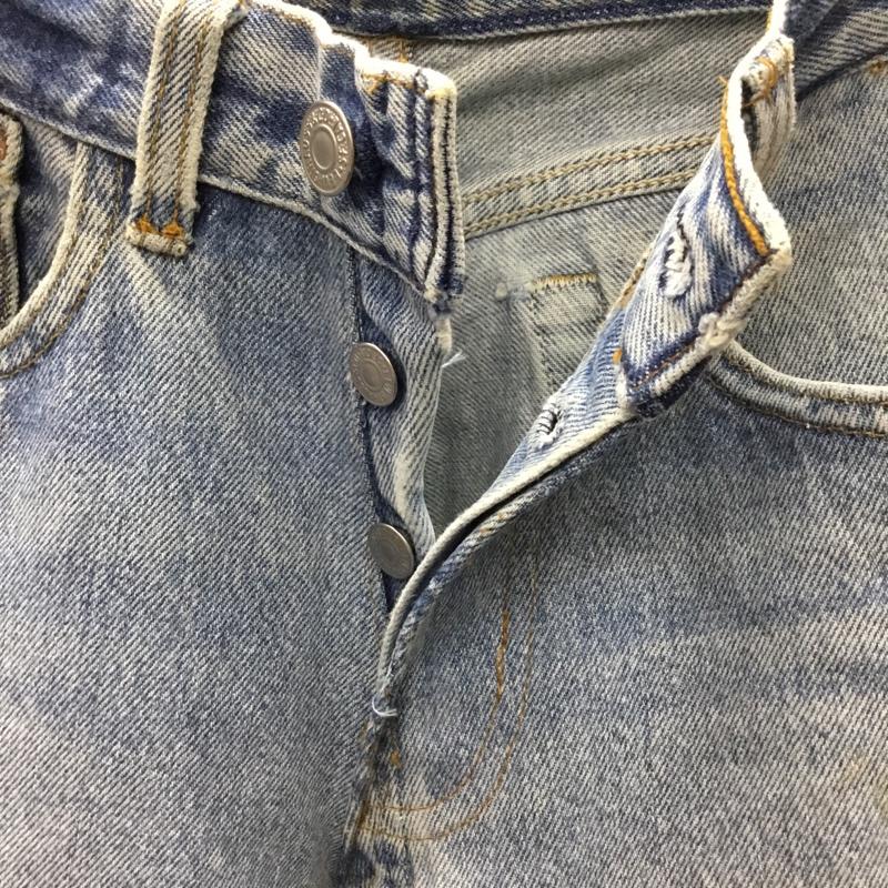 リーバイス Levi s パンツ デニム、ジーンズ デニムパンツ ストレートパンツ ワイドパンツ カジュアルパンツ 無地 インディゴ / インディゴ /  メンズ USED 古着 中古 10121786