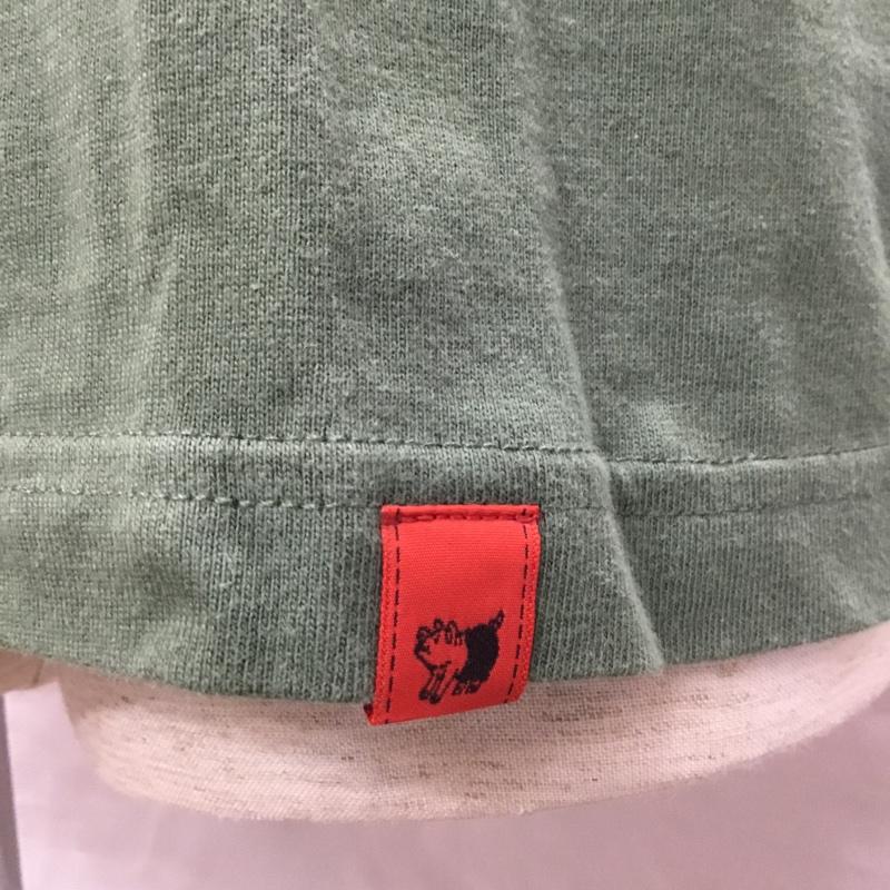 ステュディオ・ダ・ルチザン STUDIO D ARTISAN Tシャツ 半袖 XL 刺繍 緑 / グリーン /  メンズ USED 古着 中古 10108734