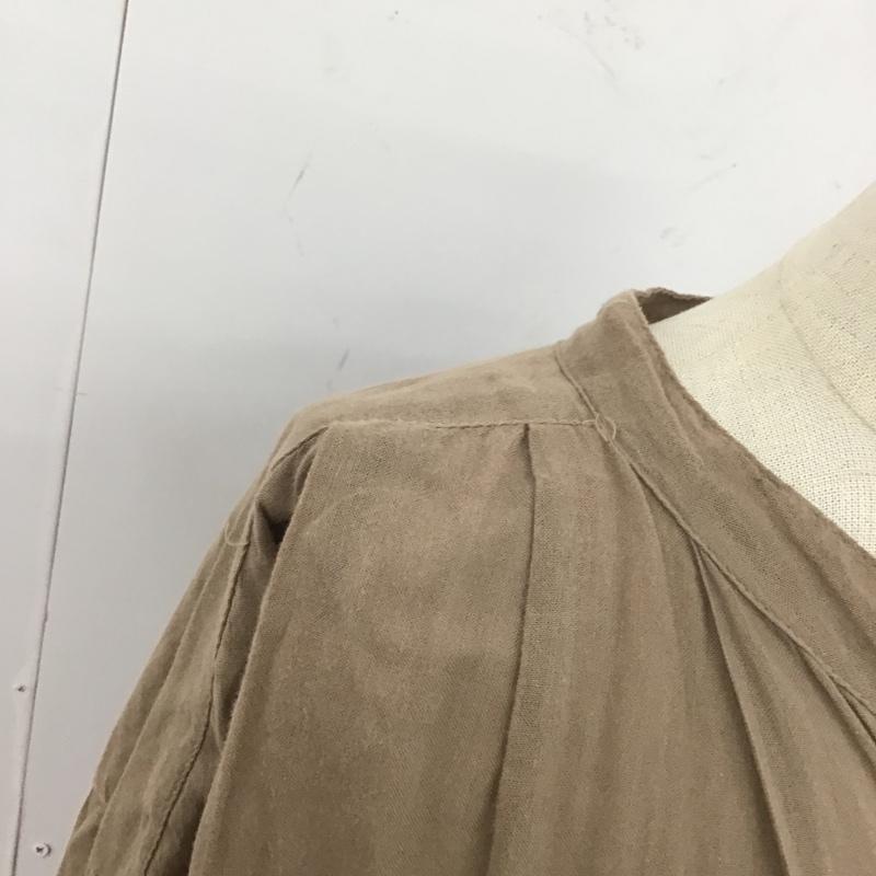 スタディオクリップ studio CLIP ワンピース ロングスカート L 無地 茶 / ブラウン /  レディース USED 古着 中古 10106189