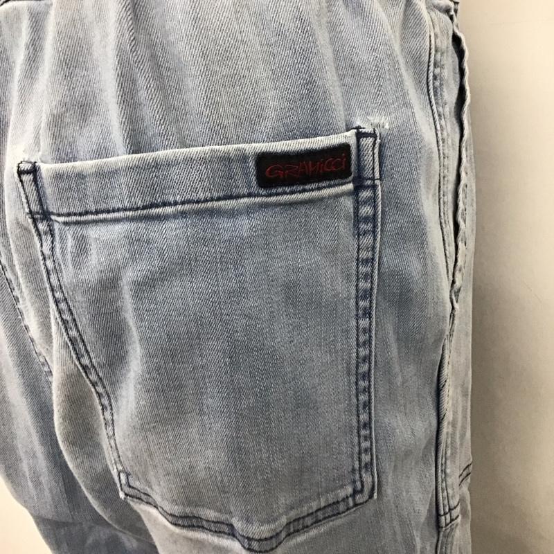 グラミチ GRAMICCI パンツ ワークパンツ、ペインターパンツ ワークパンツ ワイドパンツ カジュアルパンツ デニムパンツ M 無地 インディゴ / インディゴ /  メンズ USED 古着 中古 10120359