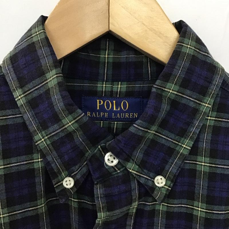 ポロラルフローレン POLO RALPH LAUREN シャツ、ブラウス 長袖 ボタンダウンシャツ M チェック マルチカラー / マルチカラー /  メンズ USED 古着 中古 10131927