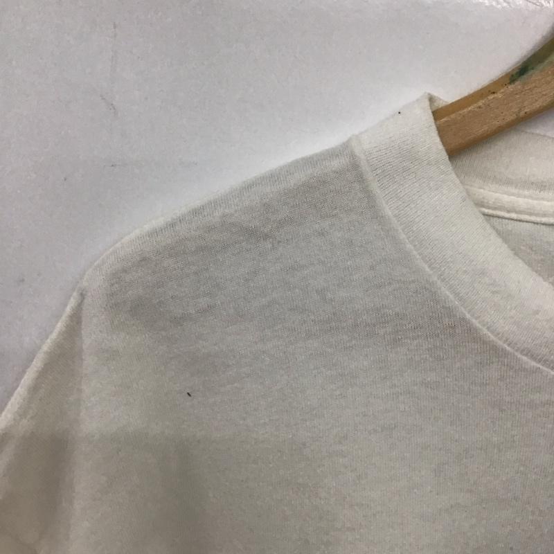 古着 USED Tシャツ 半袖 半袖カットソー プリントTシャツ クルーネックカットソー XL プリント 白 / ホワイト /  メンズ USED 古着 中古 10147989