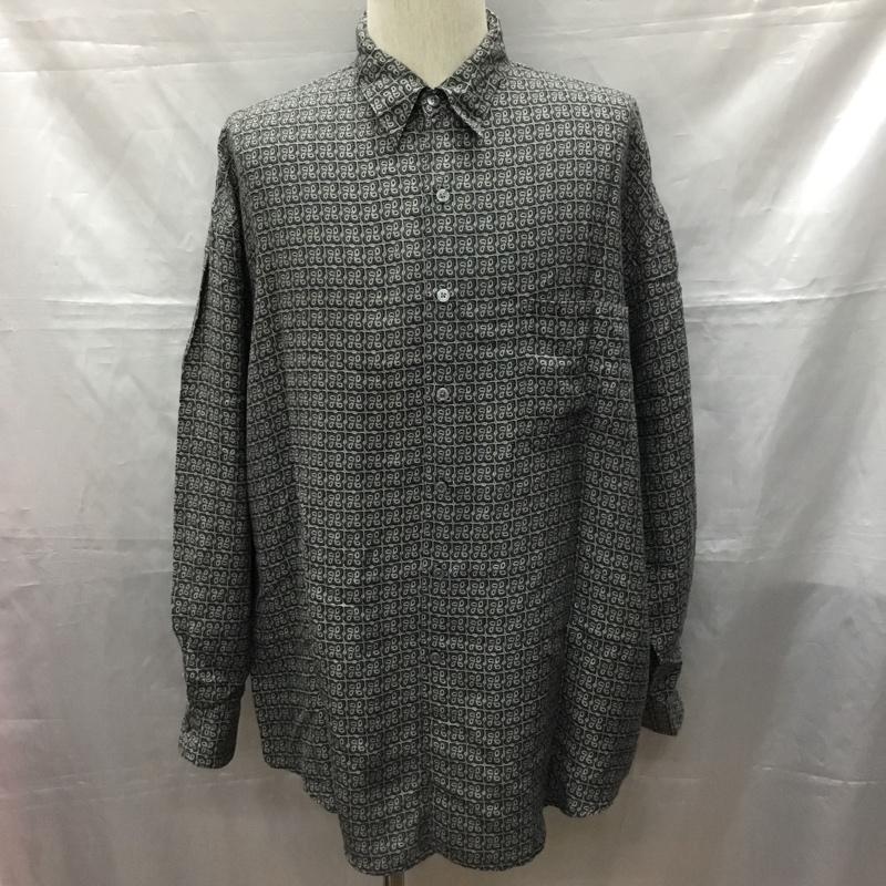 古着 USED シャツ、ブラウス 長袖 長袖シャツ カラーシャツ ポケットシャツ 長袖カットソー プリントシャツ L プリント マルチカラー / マルチカラー /  メンズ USED 古着 中古 10114837