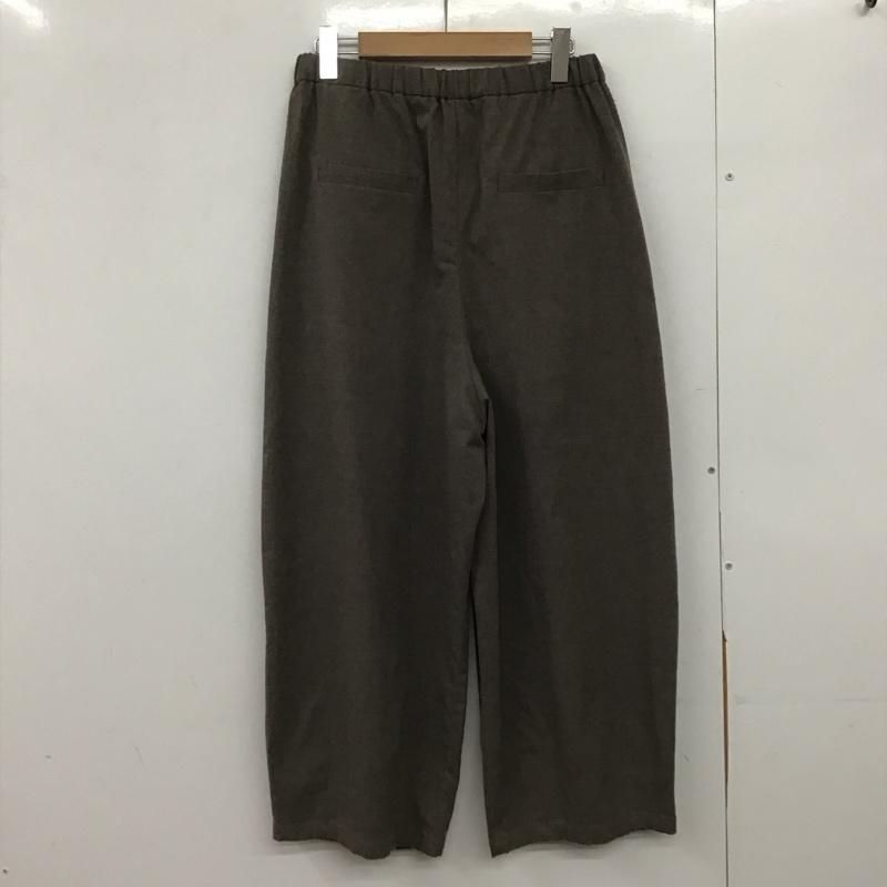 スタディオクリップ studio CLIP パンツ スラックス M 無地 茶 / ブラウン /  レディース USED 古着 中古 10146301