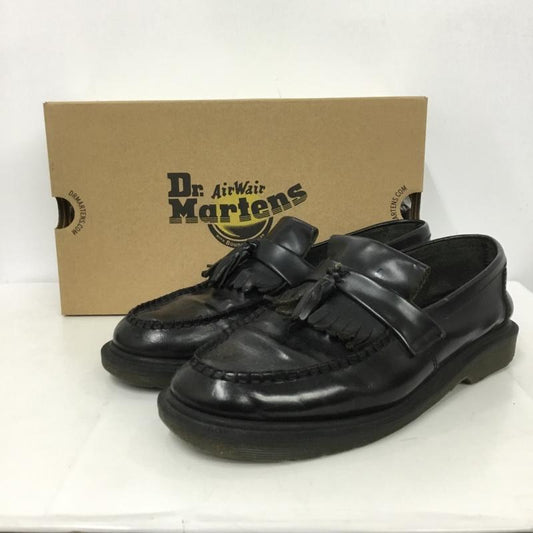 ドクターマーチン Dr.Martens ローファー ローファー タッセル UK8 箱有 US：9 無地 黒 / ブラック /  メンズ USED 古着 中古 10146518