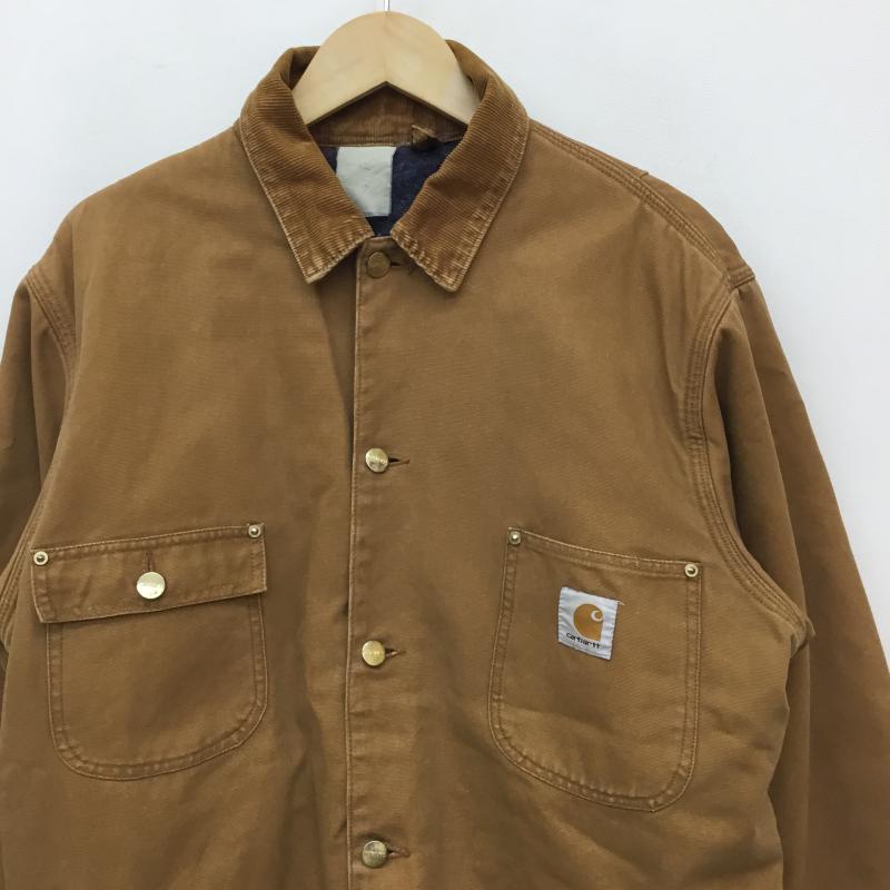 カーハート Carhartt ジャケット、上着 ジャケット、ブレザー ロゴ、文字 茶 / ブラウン /  メンズ USED 古着 中古 10137459