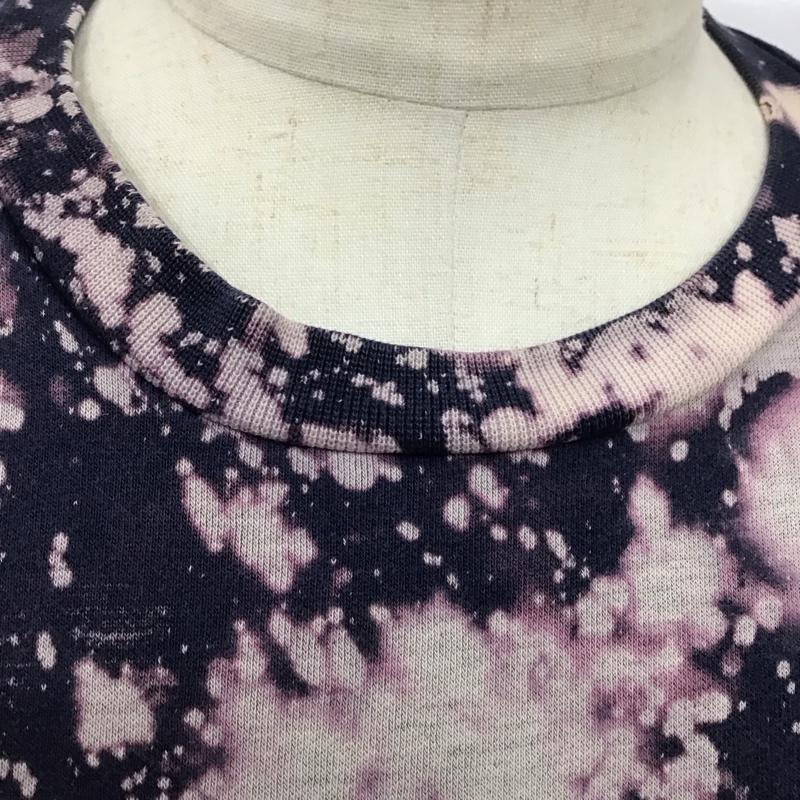 ナイキ NIKE トレーナー 長袖 長袖トレーナー スウェット クルーネック リブスウェットカットソー XL 総柄 マルチカラー / マルチカラー /  メンズ USED 古着 中古 10122748