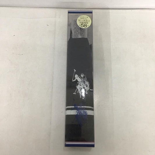 ユーエスポロアッスン U.S.POLO ASSN. ファッション小物 傘 折りたたみ 自動開閉傘 ロゴ、文字 黒 / ブラック /  メンズ USED 古着 中古 10136033
