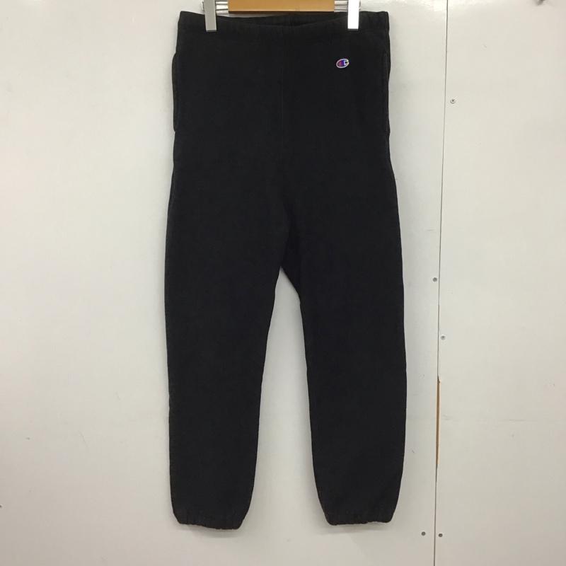 チャンピオン Champion パンツ ワークパンツ、ペインターパンツ ワイドパンツ カジュアルパンツ ワークパンツ スウェットパンツ L ロゴ、文字 ダークグレー / ダークグレー /  メンズ USED 古着 中古 10146971