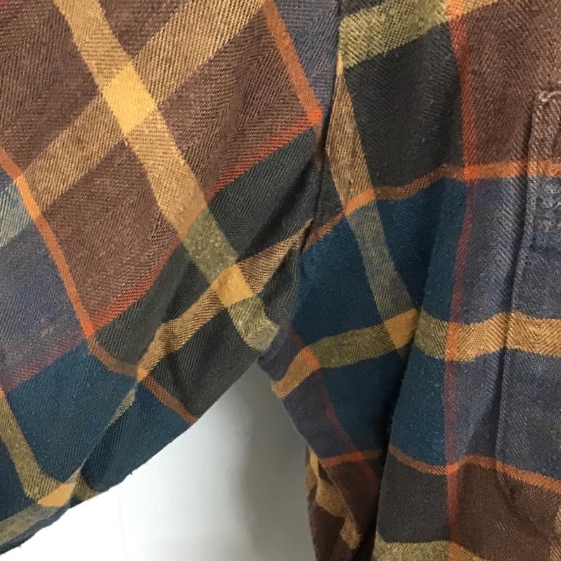 エルエルビーン L.L.Bean シャツ、ブラウス 長袖 チェックシャツ L チェック マルチカラー / マルチカラー /  メンズ USED 古着 中古 10106090