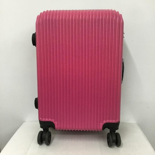 マキコーポレーション MAKI CORPORATION スーツケース、トランク スーツケース、トランク 5401-48 機内持込サイズ タグ付き キャリーケース 無地 桃 / ピンク /  レディース USED 古着 中古 10131607