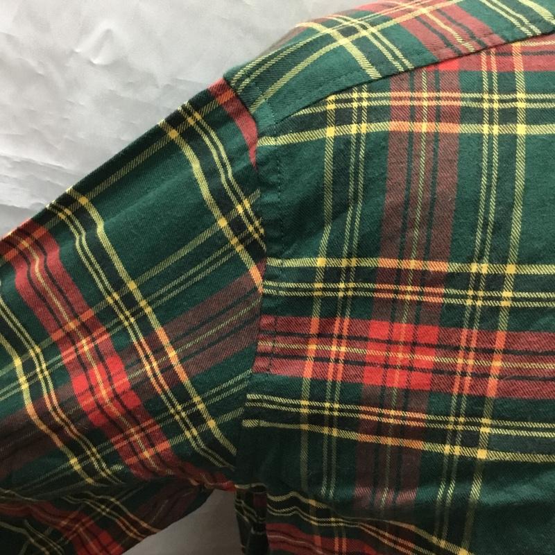 エディーバウアー Eddie Bauer シャツ、ブラウス 長袖 長袖シャツ カラーシャツ ポケットシャツ 長袖カットソー チェックシャツ M チェック マルチカラー / マルチカラー /  メンズ USED 古着 中古 10114808