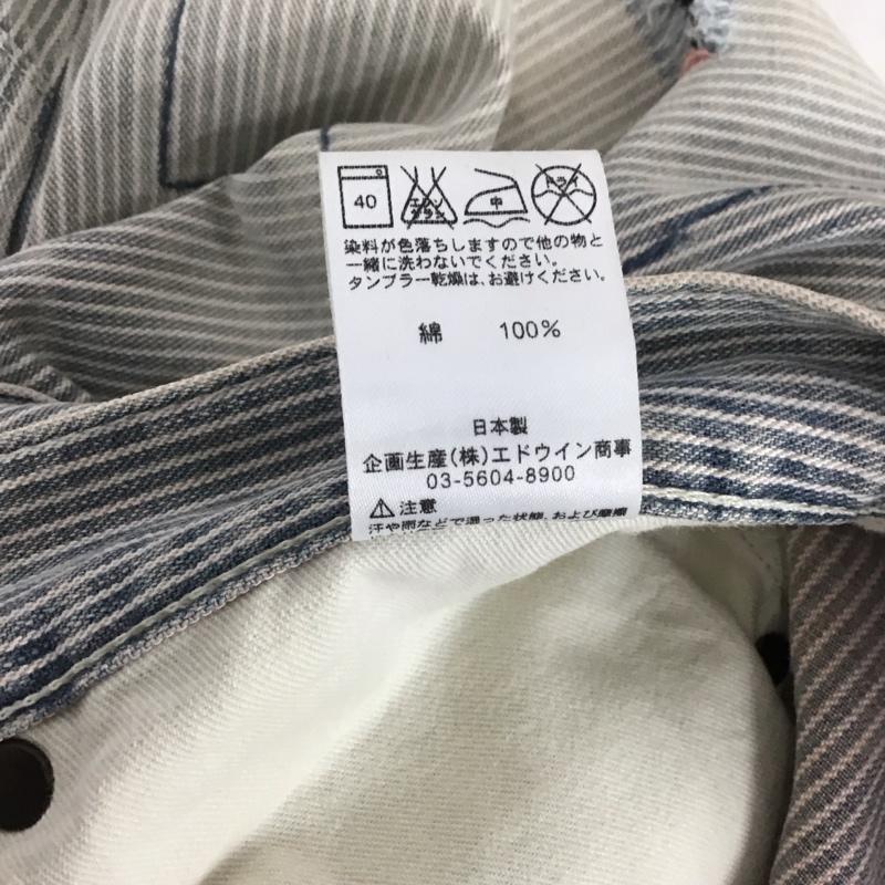 リー Lee パンツ デニム、ジーンズ スリムパンツ コーデュロイパンツ S ストライプ マルチカラー / マルチカラー /  メンズ USED 古着 中古 10126219