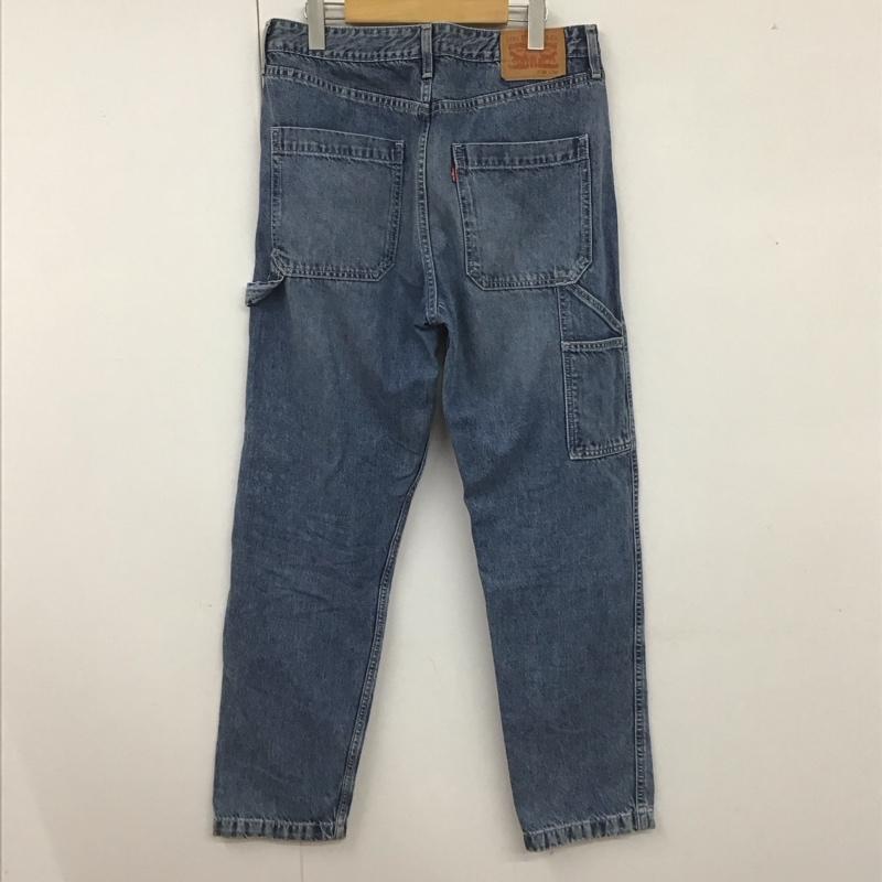 リーバイストラウスアンドコー Levi Strauss & co. パンツ デニム、ジーンズ デニムパンツ ワーカージーンズ カジュアルパンツ ストレートパンツ 32インチ 無地 インディゴ / インディゴ /  メンズ USED 古着 中古 10107247