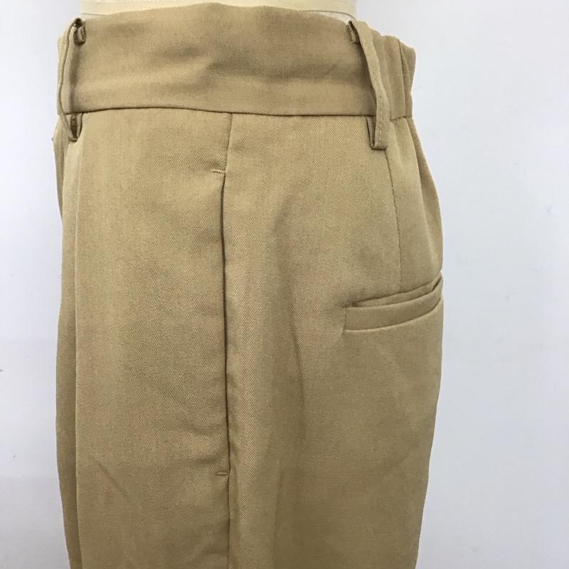 ローリーズファーム LOWRYS FARM パンツ スラックス LF523007MC タック入りパンツ FREE 無地 ベージュ / ベージュ /  レディース USED 古着 中古 10107364