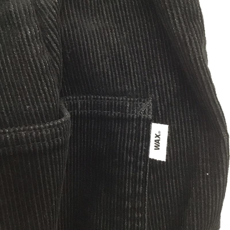ワックス WAX パンツ ワークパンツ、ペインターパンツ コーデュロイパンツ ワイドパンツ カジュアルパンツ M 無地 黒 / ブラック /  メンズ USED 古着 中古 10149167