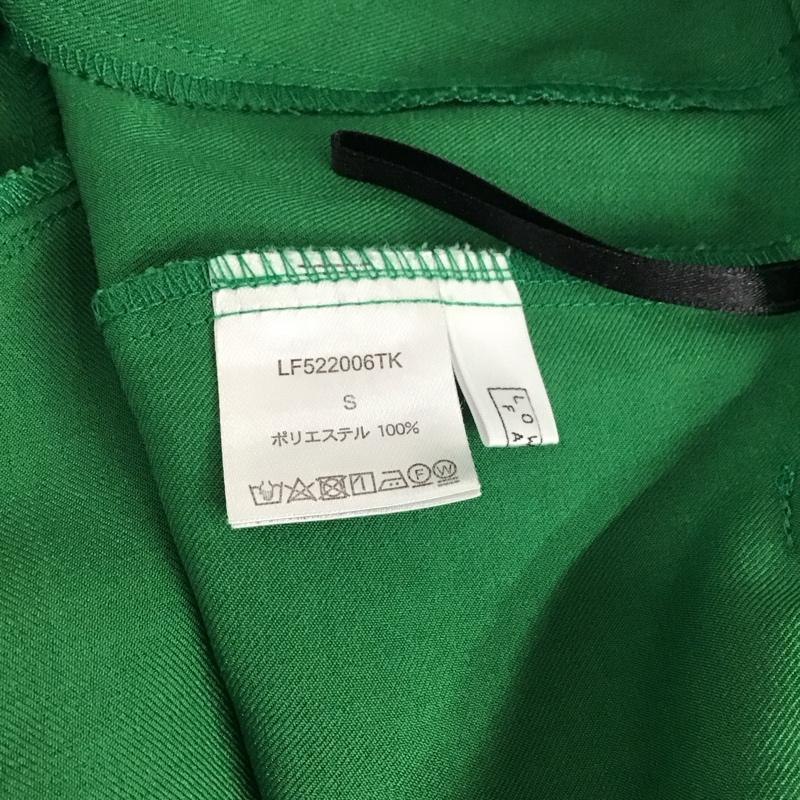 ローリーズファーム LOWRYS FARM パンツ スラックス lf522006tk カラーフレアパンツ カジュアルパンツ スラックス S 無地 緑 / グリーン /  レディース USED 古着 中古 10109518