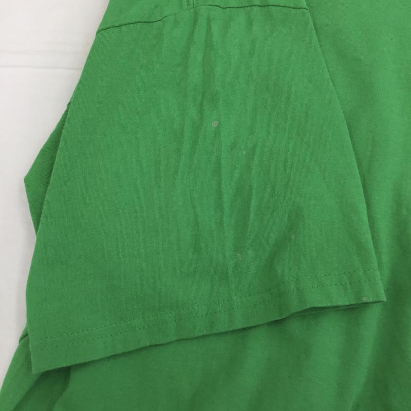 フルーツオブザルーム FRUIT OF THE LOOM Tシャツ 半袖 XL プリント X ワンポイント 緑 / グリーン /  メンズ USED 古着 中古 10133853