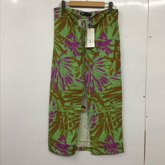 ザラ ZARA スカート ロングスカート XS  マルチカラー / マルチカラー /  レディース USED 古着 中古 10136640