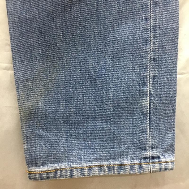 リーバイストラウスアンドコー Levi Strauss & co. パンツ デニム、ジーンズ デニムパンツ ストレートパンツ ワイドパンツ カジュアルパンツ 32インチ 無地 インディゴ / インディゴ /  メンズ USED 古着 中古 10115625