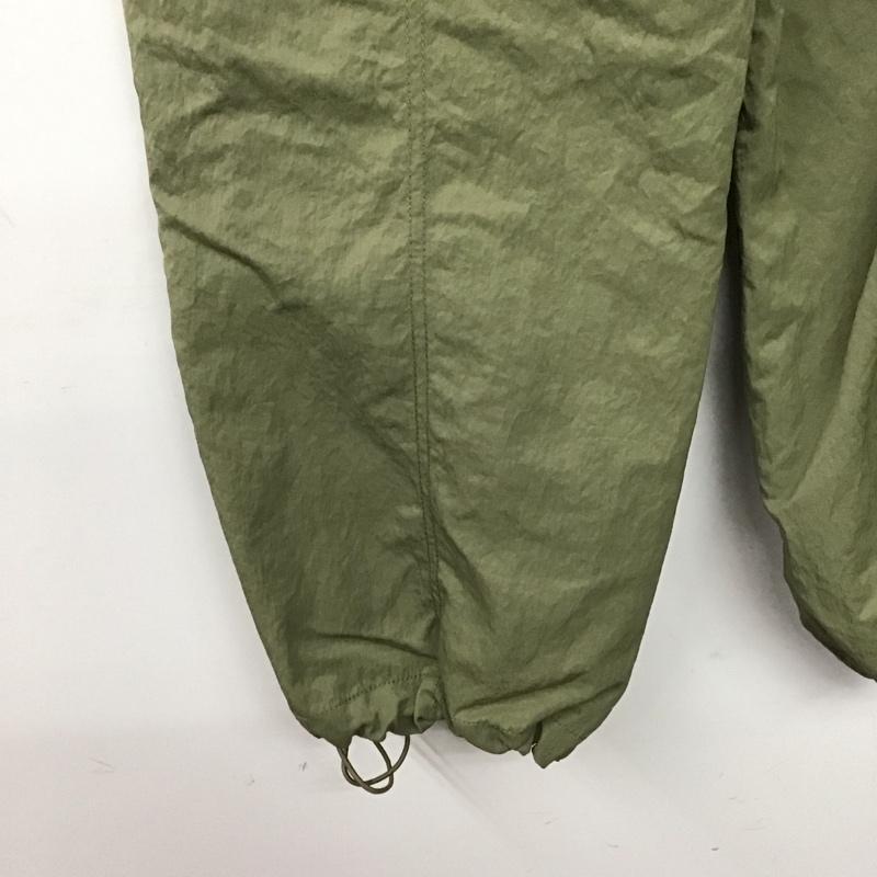 スライ SLY ボトムス ボトムス 030GAR31-3320 ナイロンギャザーパンツ ナイロンパンツ FREE 無地 カーキ / カーキ /  レディース USED 古着 中古 10146611