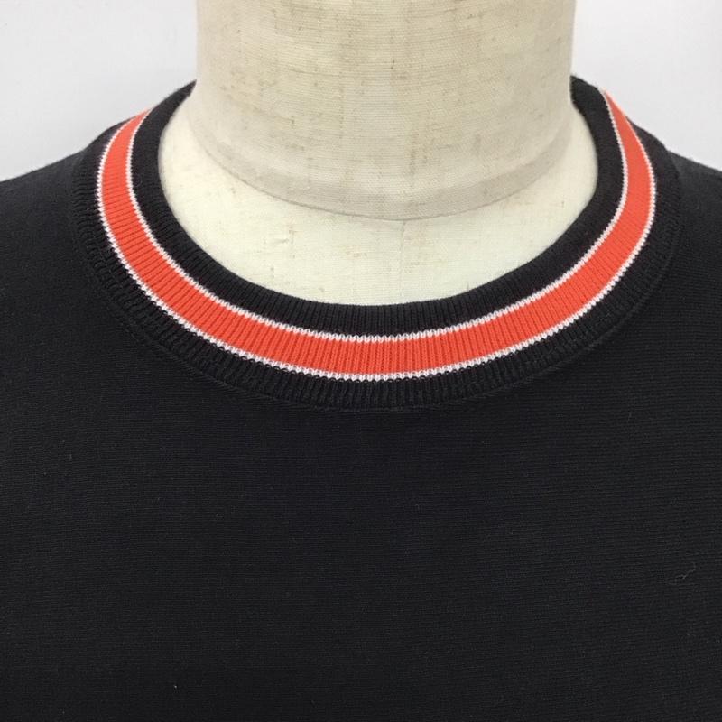 チャンピオン Champion Tシャツ 半袖 M ロゴ、文字 黒 / ブラック /  メンズ USED 古着 中古 10112004