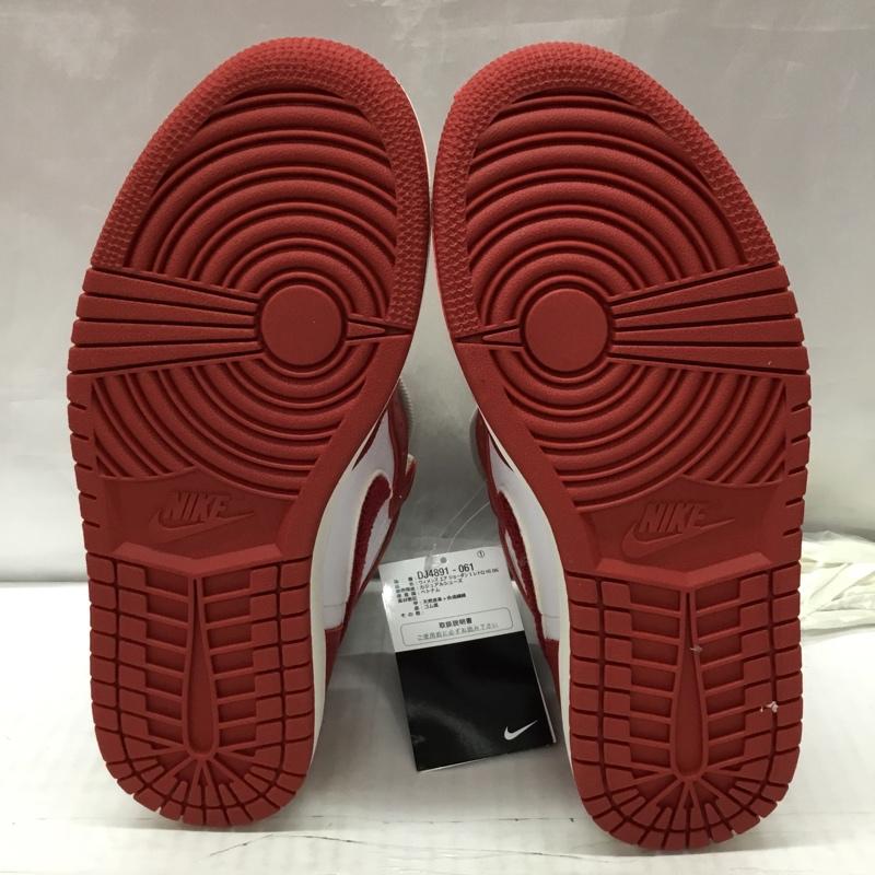 ナイキ NIKE スニーカー スニーカー DJ4891-061 WMNS AIR JORDAN 1 RETRO HIGH OG 26cm 箱有 26.0cm ロゴ、文字 白 / ホワイト / X 赤 / レッド /  メンズ USED 古着 中古 10117605