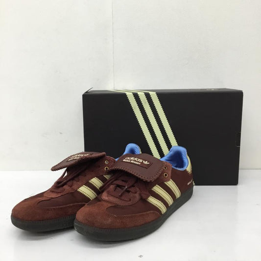 アディダス adidas スニーカー スニーカー IE0579 Wales Bonner × adidas Samba Nylon Low ウェールズ・ボナー × アディダス サンバ 27.5cm ロゴ、文字 茶 / ブラウン /  メンズ USED 古着 中古 10136329