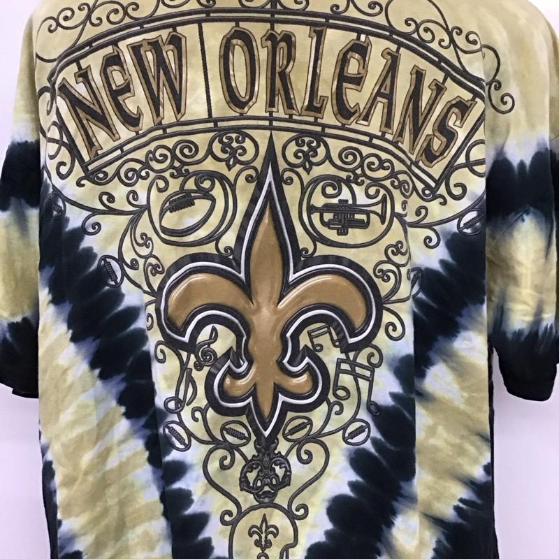 古着 USED Tシャツ 半袖 半袖カットソー プリントTシャツ クルーネックカットソー XL プリント マルチカラー / マルチカラー /  メンズ USED 古着 中古 10114668