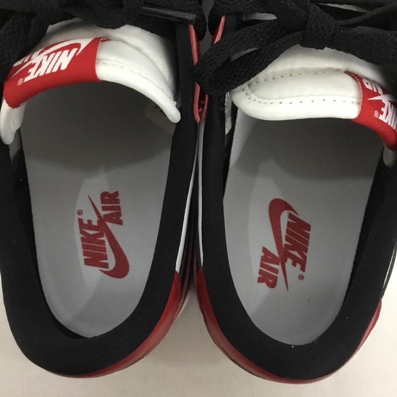 ナイキ NIKE スニーカー スニーカー HQ6998 600 AIR JORDAN 1 RETRO LOW OG 29cm 箱有 29.0cm ロゴ、文字 白 / ホワイト / X 黒 / ブラック / X 赤 / レッド /  メンズ USED 古着 中古 10146015