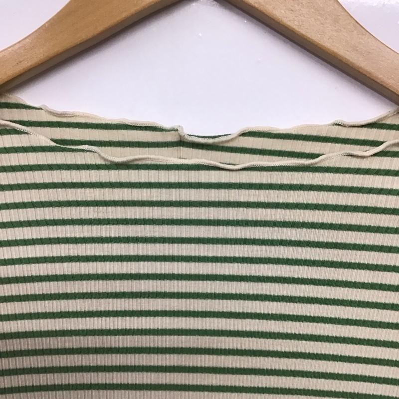 ローリーズファーム LOWRYS FARM カットソー 長袖 FREE ボーダー柄 マルチカラー / マルチカラー /  レディース USED 古着 中古 10143012