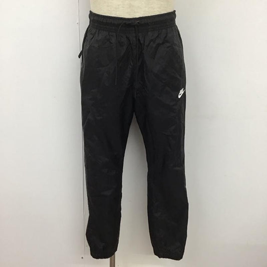ナイキ NIKE ボトムス ボトムス CN8775-010 ウィンドライナーナイロンメンズパンツ スポーツウェア カジュアルパンツ M ロゴ、文字 黒 / ブラック /  メンズ USED 古着 中古 10110406