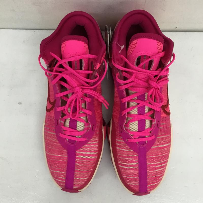 ナイキ NIKE スニーカー スニーカー DJ9432-601　G.T. ジャンプ 2 EP NIKE G.T. JUMP 2 EP フィアスピンク 27.0cm ロゴ、文字 桃 / ピンク /  メンズ USED 古着 中古 10112687