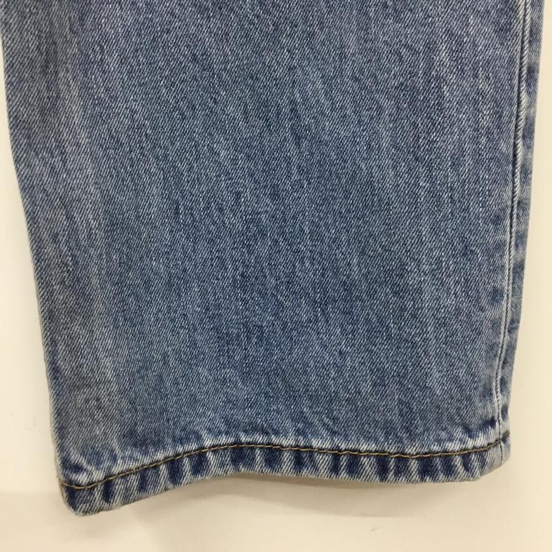 リーバイストラウスアンドコー Levi Strauss & co. パンツ デニム、ジーンズ デニムパンツ ストレートパンツ ワイドパンツ カジュアルパンツ 36 無地 インディゴ / インディゴ /  メンズ USED 古着 中古 10114048