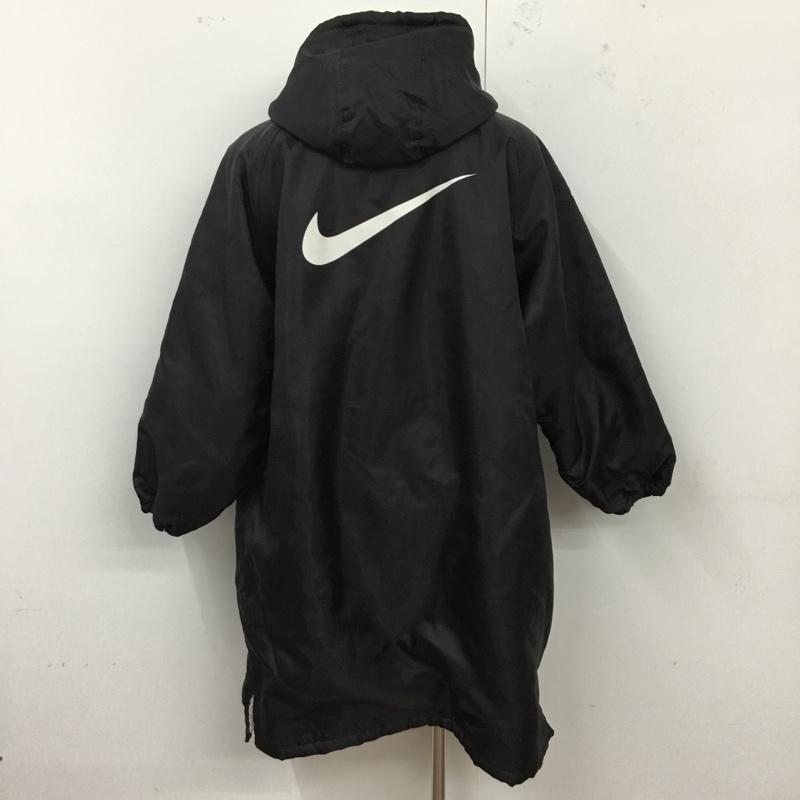 ナイキ NIKE ジャケット、上着 ジャケット、ブレザー F5026 SCI ベンチコート 裏ボア 90年代 M ワンポイント 黒 / ブラック /  メンズ USED 古着 中古 10121262