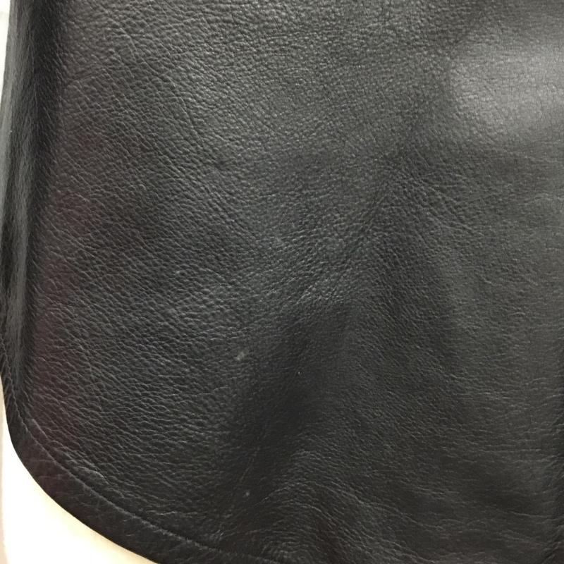 アリゾナフリーダム ARIZONAFREEDOM シャツ、ブラウス 長袖 長袖レザーシャツ カラーシャツ レザージャケット L 無地 黒 / ブラック /  メンズ USED 古着 中古 10111316