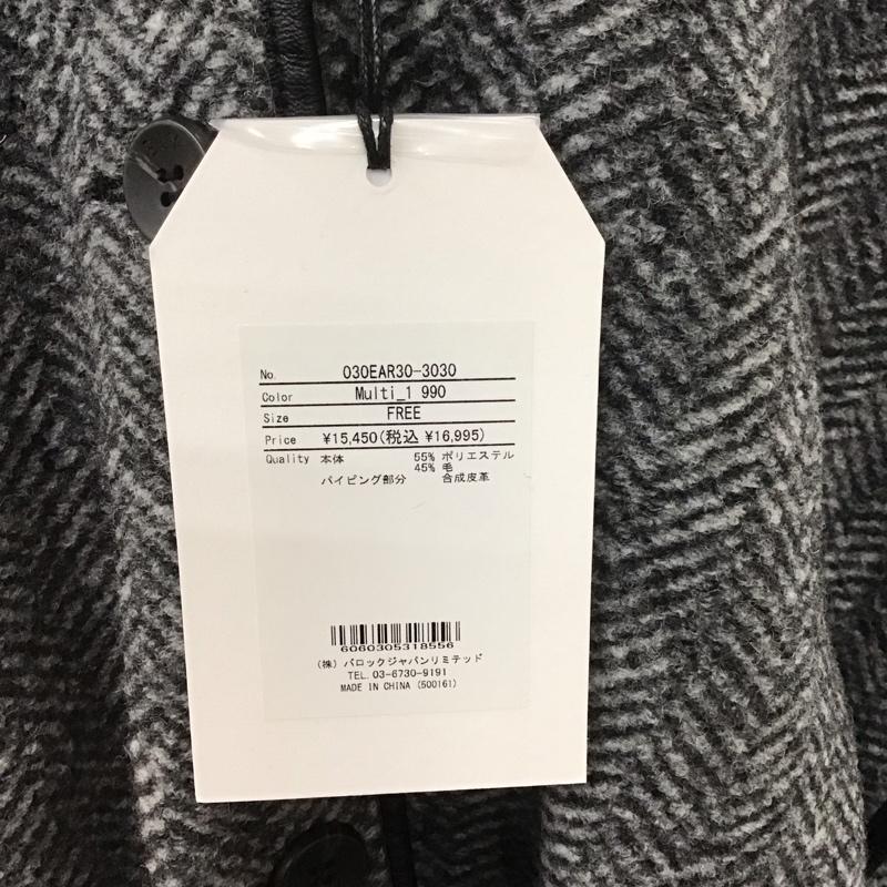 スライ SLY コート コート一般 030ear30-3030 WOOL BLEND PONCHO コート FREE  マルチカラー / マルチカラー /  レディース USED 古着 中古 10108477