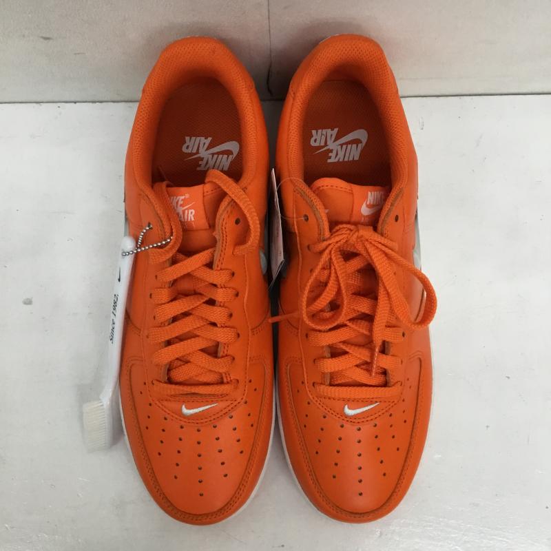 ナイキ NIKE スニーカー スニーカー FJ1044-800 AIR FORCE 1 LOW RETRO 28.0cm ロゴ、文字 橙 / オレンジ /  メンズ USED 古着 中古 10133944